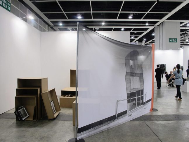 Installation view, solo presentation, Discoveries with Rokeby Gallery, Art Basel, Hong Kong 2014
